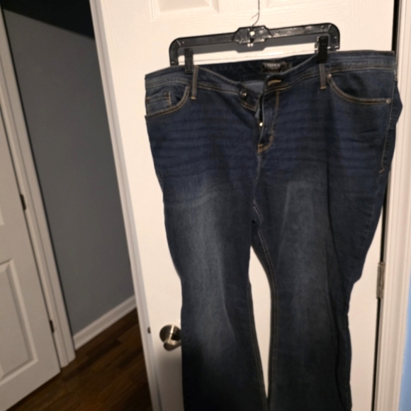 torrid Denim - Like New Torrid Dark Wash Luxe Slim Boot Jeans